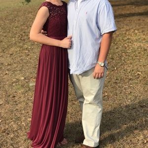 David’s Bridal bridesmaid dress